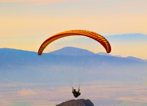 volo in parapendio a Bagnara
