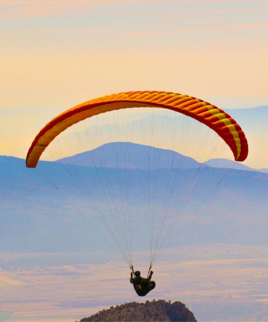 volo in parapendio a Bagnara