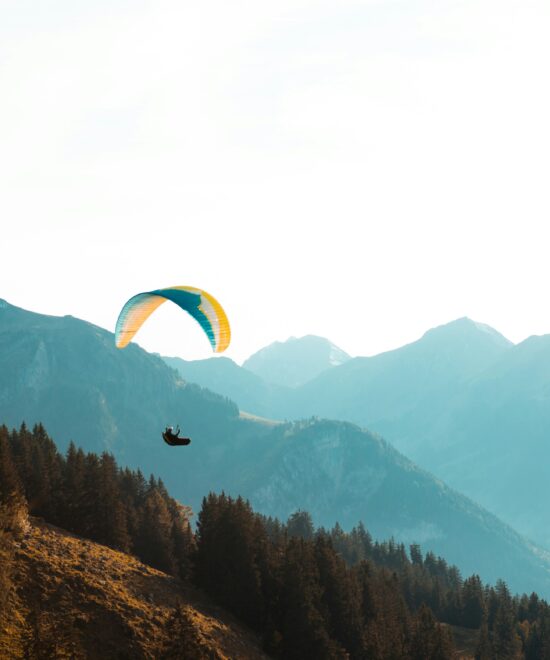 Parapendio sul Gran Sasso